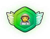 Dreamcatcher 100 badge Dreamcatcher 100 badge