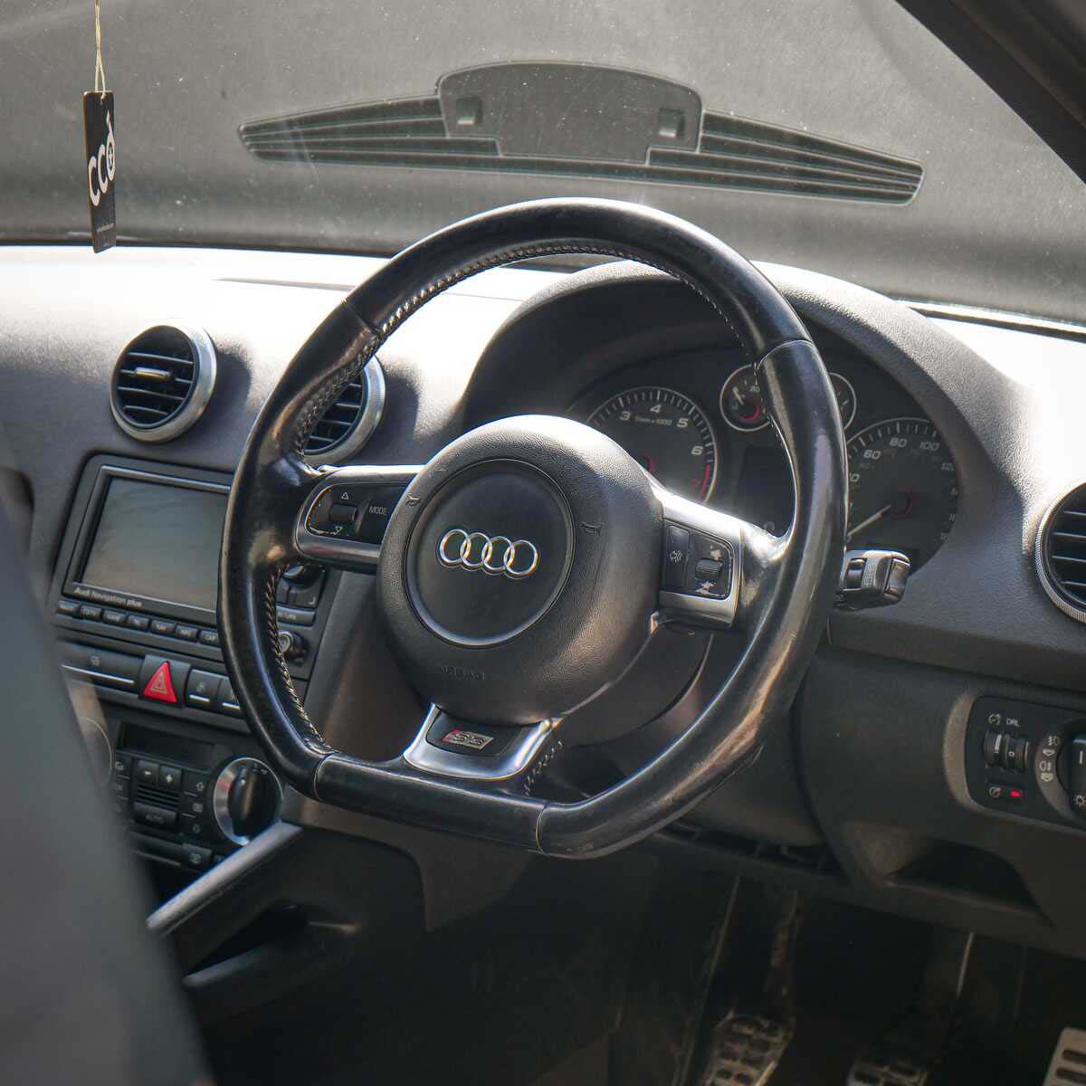 The interior of an Audi S3