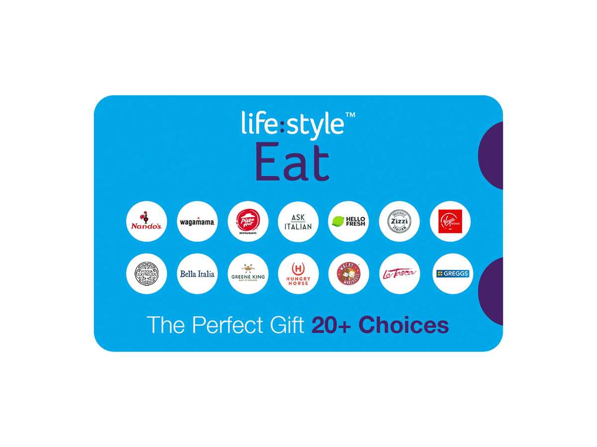 £30 Lifestyle Eat Gift Card