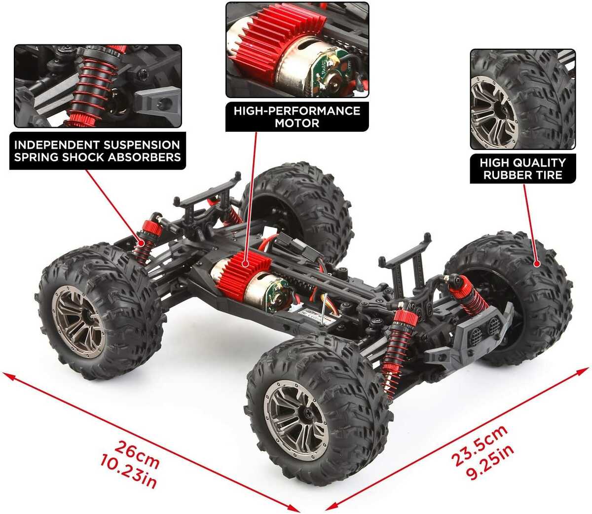 VATOS Remote Control Off-Road Monster Truck.