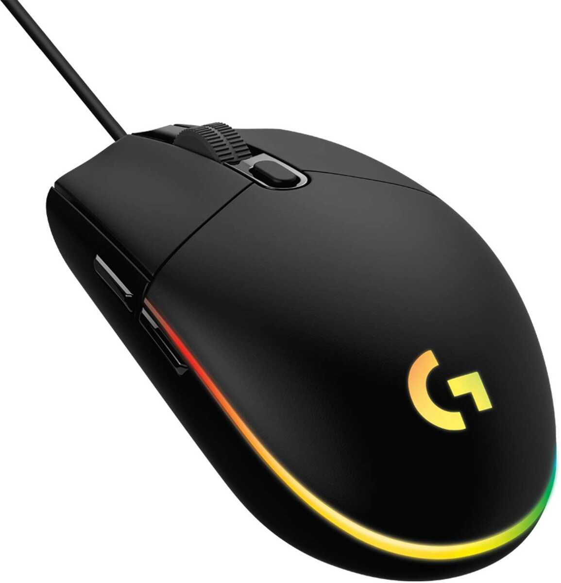 LOGITECH G203 Lightsync Optical Gaming Mouse – Black.