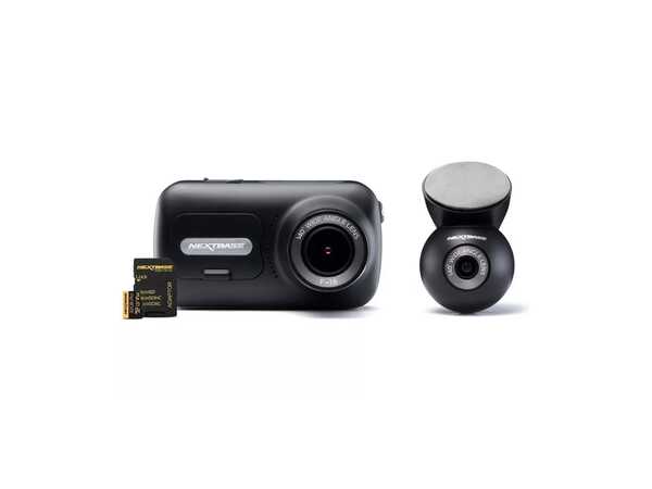 Nextbase 320XR+ Front and Rear Dash Cam Bundle – 32GB SD Card